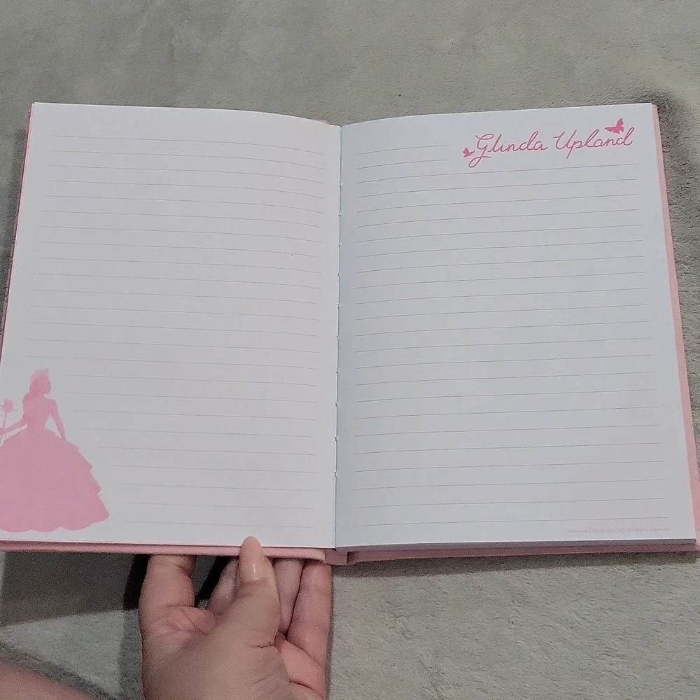 Wicked Pink and Gold 'The Best Witch of All' Journal